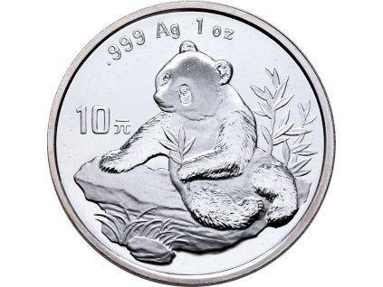 1644 10 yuan cina panda 1oz 1998
