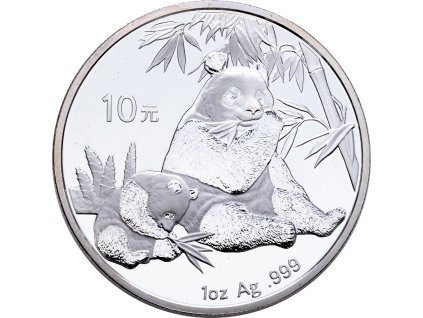 1662 10 yuan cina panda 1oz 2007