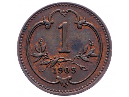 1 Haléř 1909-E-2075-1