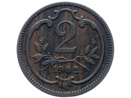 2 Haléř 1902-E-2158-1