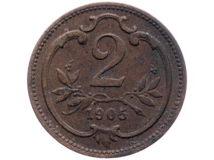2 Haléř 1905-E-2177-1