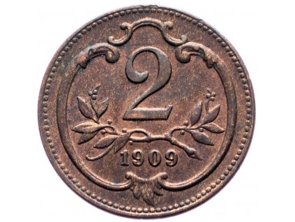 2 Haléř 1909-E-2200-1