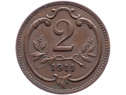 2 Haléř 1911-E-2204-1