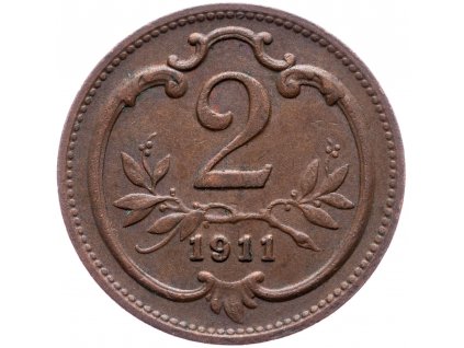 2 Haléř 1911-E-2205-1