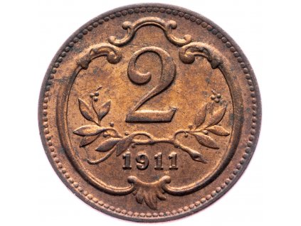 2 Haléř 1911-E-2207-1