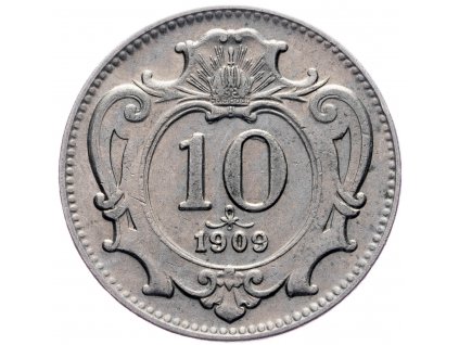 10 Haléř 1909-E-2354-1