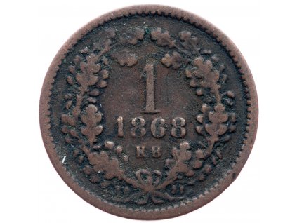 1 Krejcar 1868-E-3200-1