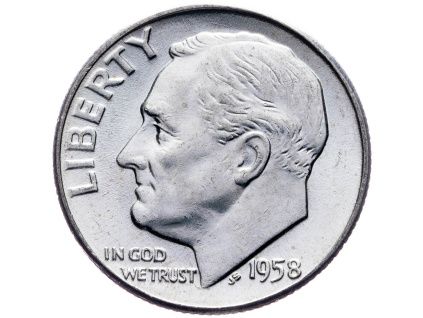 10 Cent (Dime) 1958-E-3527-1