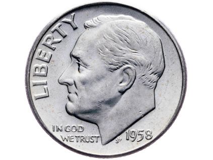 10 Cent (Dime) 1958-E-3528-1