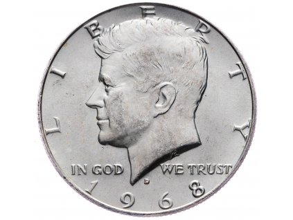 50 Cent (Half dollar) 1968-E-3579-1