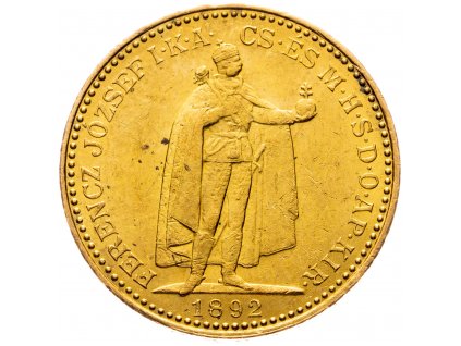 20 Koruna 1892-Au-187-1