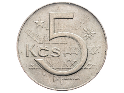 5 Koruna 1989-E-5018-1