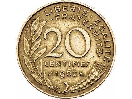 20 Centimes 1962-E-5404-1