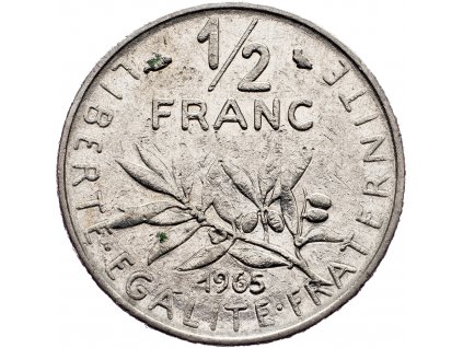 1/2 Franc 1965-E-5406-1