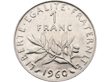 1 Franc 1960-E-5407-1