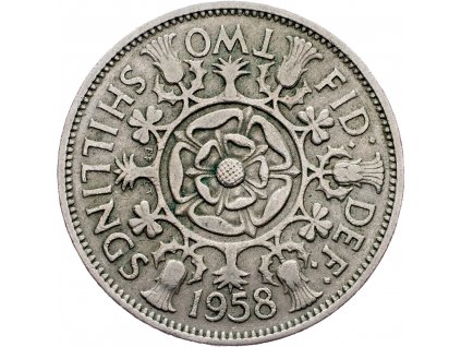 Two Shillings 1958-E-5549-1