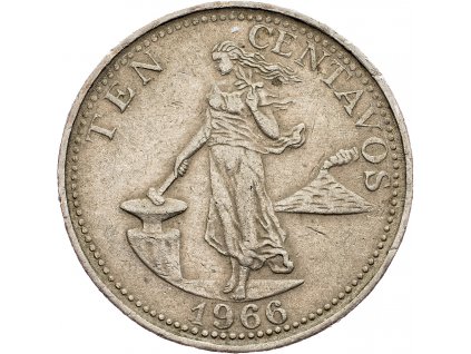 10 Centavos 1966-E-5908-1