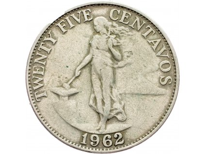 25 Centavos 1962-E-5910-1