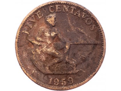5 Centavos 1959-E-5967-1