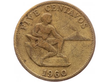 5 Centavos 1960-E-5968-1