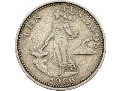 10 Centavos 1966-E-5995-1