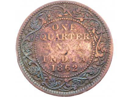 1/4 Anna 1862-E-6282-1