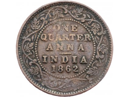 1/4 Anna 1862-E-6283-1