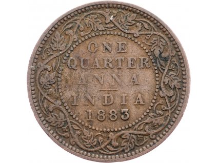 1/4 Anna 1883-E-6287-1