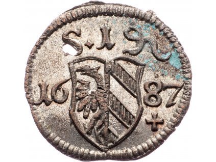 1 Pfennig 1687-E-6512-1
