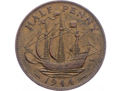 1/2 Penny 1944-E-6570-1
