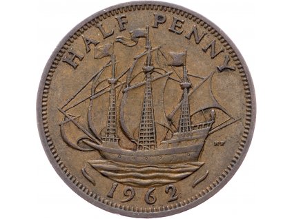 1/2 Penny 1962-E-6576-1