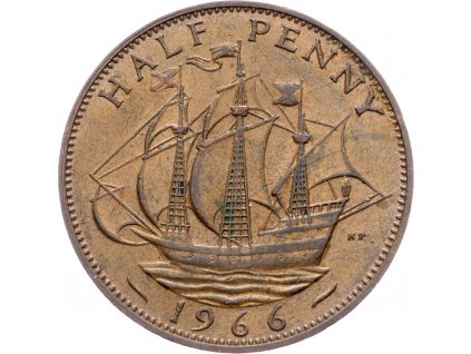 1/2 Penny 1966-E-6579-1