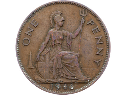 1 Penny 1946-E-6595-1