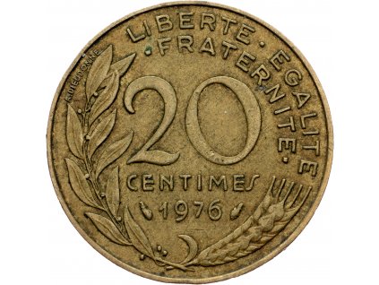 20 Centimes 1976-E-6633-1