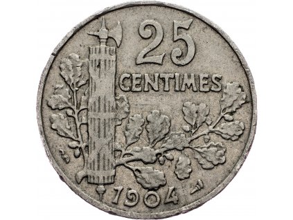 25 Centimes 1904-E-6636-1