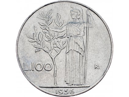 100 Lire 1956-E-6654-1