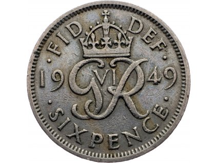 6 Pence 1949-E-6865-1