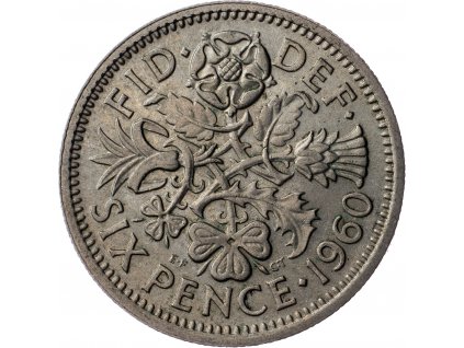 6 Pence 1960-E-6871-1