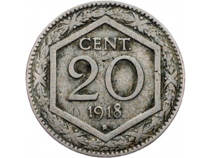20 Centesimi 1918-E-6968-1