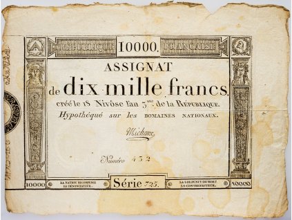 10000 Francs 1795-B-45-1