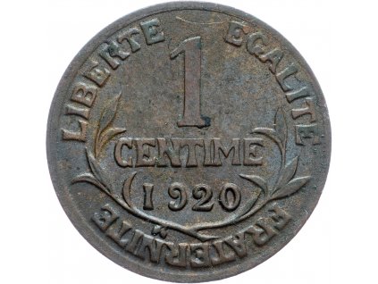 1 Centime 1920-E-7318-1