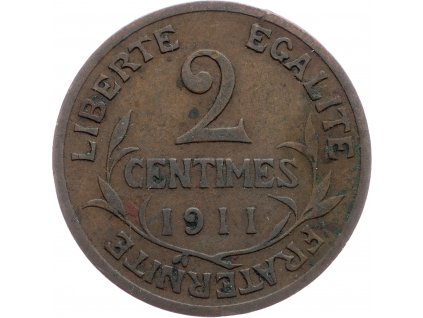 2 Centimes 1911-E-7335-1