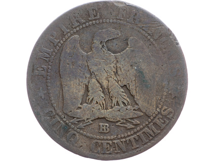 5 Centimes 1854-E-7341-1