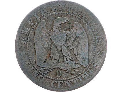 5 Centimes 1855-E-7347-1