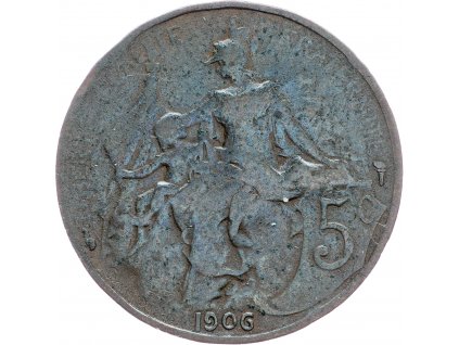 5 Centimes 1906-E-7373-1