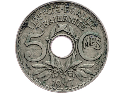 5 Centimes 1917-E-7378-1