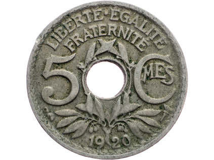 5 Centimes 1920-E-7382-1