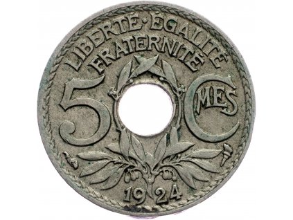 5 Centimes 1924-E-7388-1