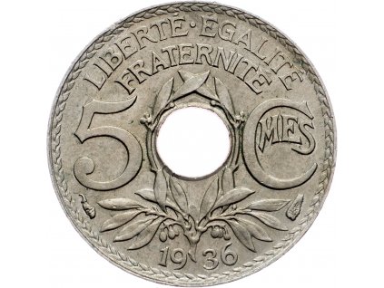5 Centimes 1936-E-7398-1