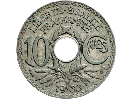 10 Centimes 1933-E-7453-1